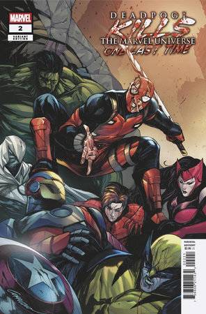 Deadpool Kills the Marvel Universe One Last Time 2 Comic Alessandro Cappuccio Variant Marvel Comics 2025