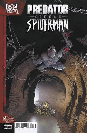 Predator vs. Spider-Man 2 Comic Variant Marvel Comics 2025
