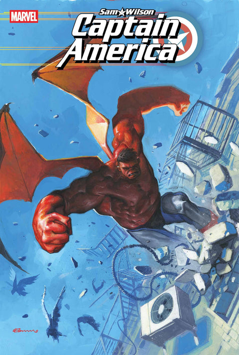 Sam Wilson: Captain America 5 Comic Fabrizio De Tommaso Variant Marvel Comics 2025