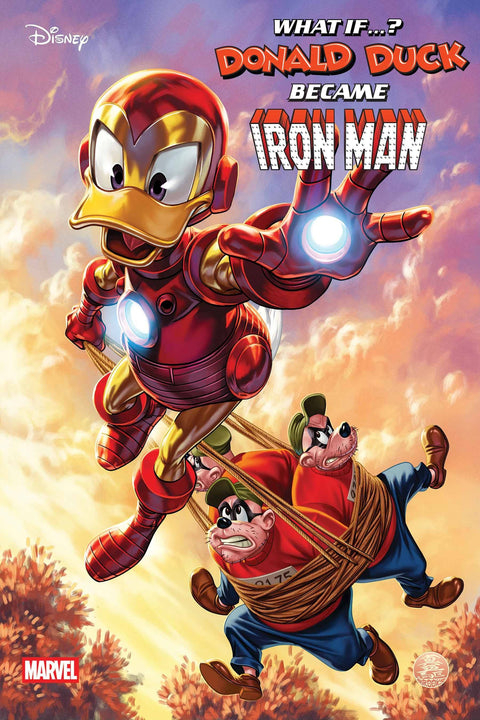What If...? Donald Duck Became Iron Man 1 Comic Mark Brooks Variant Marvel Comics 2025