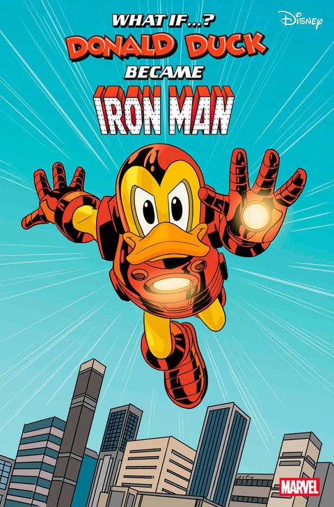What If...? Donald Duck Became Iron Man 1 Comic Phil Noto Variant Marvel Comics 2025