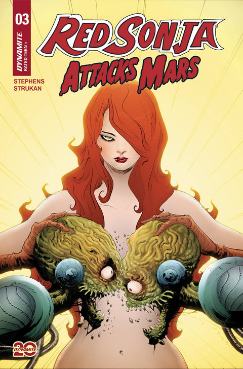 RED SONJA ATTACKS MARS #3 CVR B LEE & CHUNG DYNAMITE