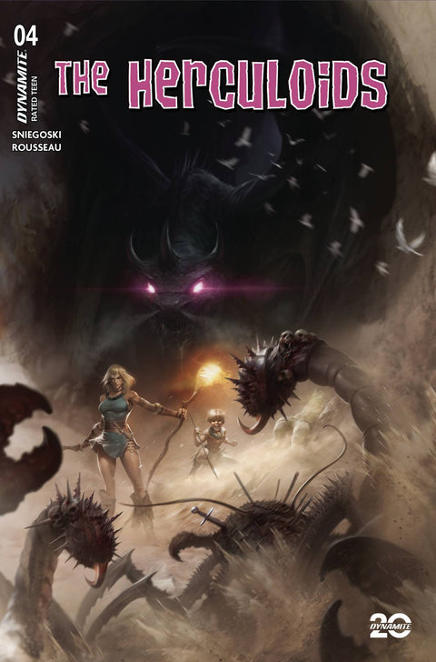 The Herculoids 4 Comic Francesco Mattina Dynamite Entertainment 2025