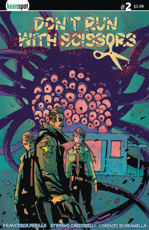 DONT RUN WITH SCISSORS #2 CVR A STEFANO CARDOSELLI (MR) KEENSPOT ENTERTAINMENT