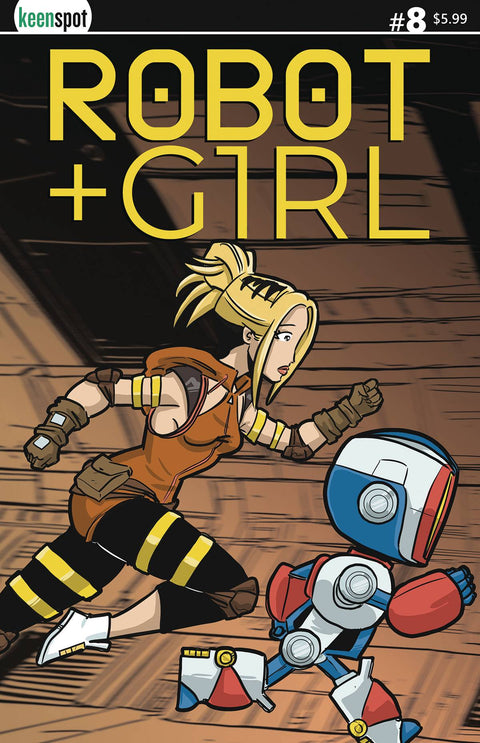 ROBOT + GIRL #8 CVR A RUN FOR THEIR LIVES KEENSPOT ENTERTAINMENT