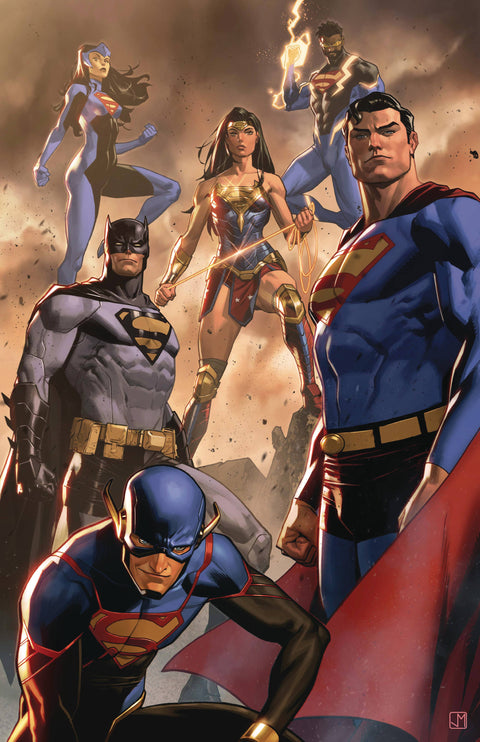 Justice League Unlimited, Vol. 2 7 Comic Jorge Molina Supermash-Up Variant DC Comics 2025
