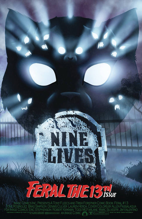 Feral 13 Comic Tony Fleecs & Trish Forstner Variant Image Comics 2025