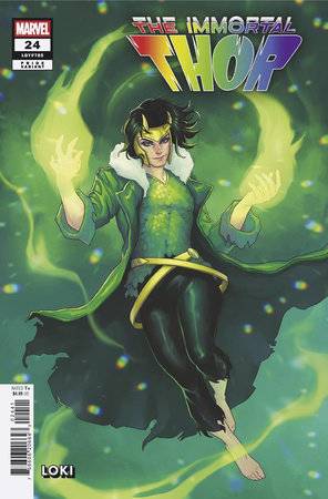 The Immortal Thor 24 Comic Meghan Hetrick Pride Variant Marvel Comics 2025