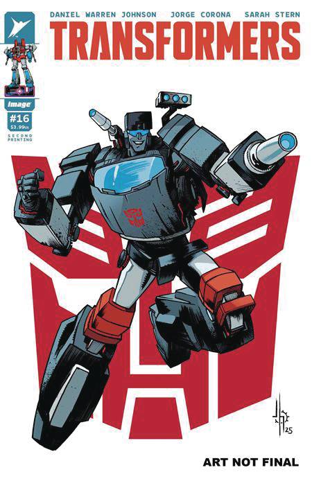 Transformers (Image) 16 Comic 2nd Printing Image Comics 2025