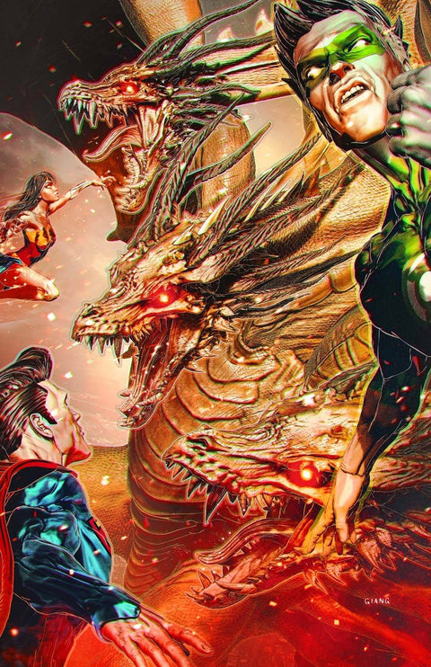 Justice League vs. Godzilla vs. Kong 2 1 Comic John Giang Foil Variant DC Comics 2025