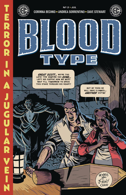 EC BLOOD TYPE #2 CVR C 10 COPY INCV MONTEYS HOMAGE (MR) ONI PRESS INC.
