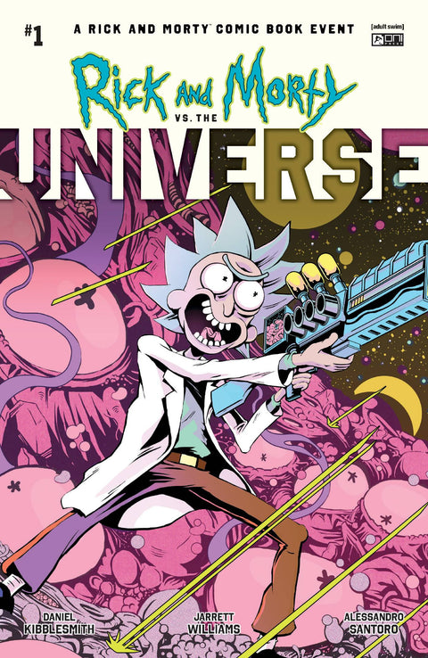 RICK AND MORTY VS THE UNIVERSE #1 CVR E 10 COPY INCV FLOPS ( ONI PRESS INC.