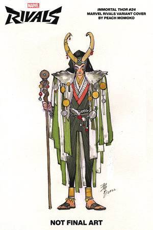 The Immortal Thor 24 Comic Peach Momoko Variant Marvel Comics 2025