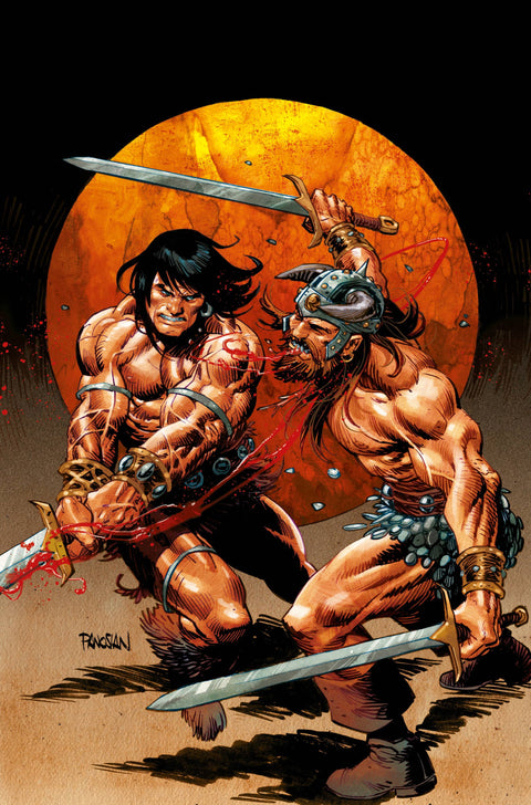 CONAN BARBARIAN #22 CVR F FOC PANOSIAN VIRGIN (MR) TITAN COMICS