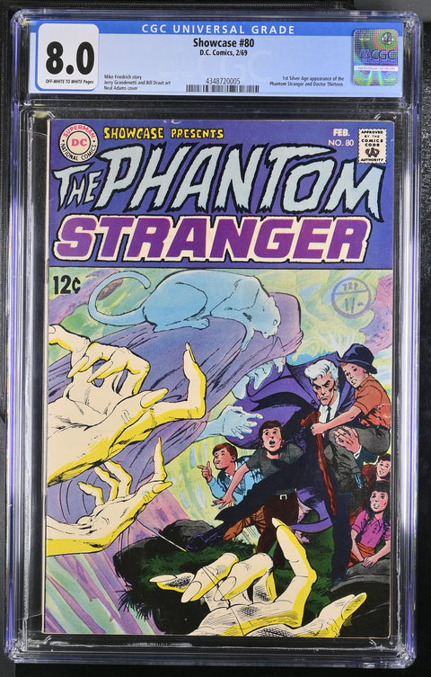 Showcase #80 (CGC 8.0) (1969) 1st Silver Age Phantom Stranger