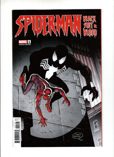 Spider-Man: Black Suit & Blood #1 (Cvr F) (2024) 1:25 Ron Frenz Variant