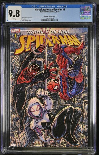 Marvel Action: Spider-Man #1 (CGC 9.8) (Cvr C) (2018) Incentive Kevin Eastman Variant