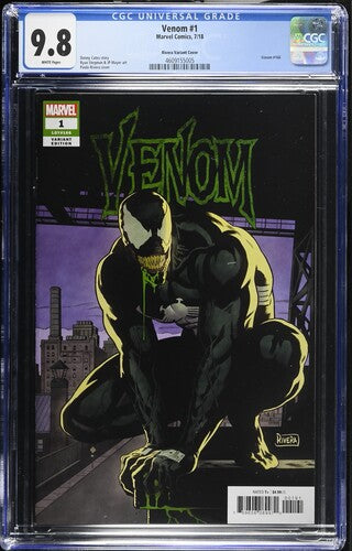 Venom, Vol. 4 #1 (CGC 9.8) (2018) H Paolo Rivera Incentive Variant (1:25)  Buy & Sell Comics Online Comic Shop Toronto Canada