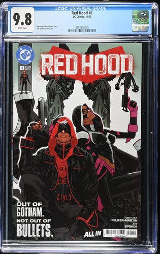 Red Hood, Vol. 1 #1 (CGC 9.8) (Cvr A) (2025)   A   Buy & Sell Comics Online Comic Shop Toronto Canada