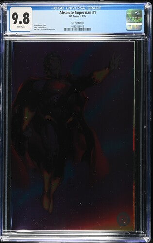 Absolute Superman #1 (CGC 9.8) (2024) Jim Lee Foil Variant   Jim Lee Foil Variant  Buy & Sell Comics Online Comic Shop Toronto Canada