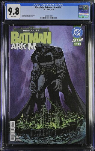 Absolute Batman: Ark-M Special #1 (CGC 9.8) (2026) A Joshua Hixson Regular  Buy & Sell Comics Online Comic Shop Toronto Canada