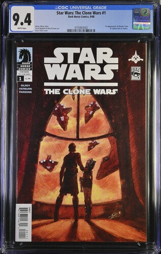 Star Wars: The Clone Wars #1 (CGC 9.4) (2008) A Dave Filoni Regular  Buy & Sell Comics Online Comic Shop Toronto Canada