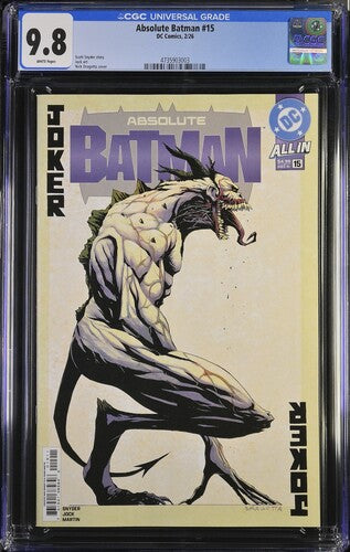 Absolute Batman #15 (CGC 9.8) (2025) A Nick Dragotta Regular  Buy & Sell Comics Online Comic Shop Toronto Canada