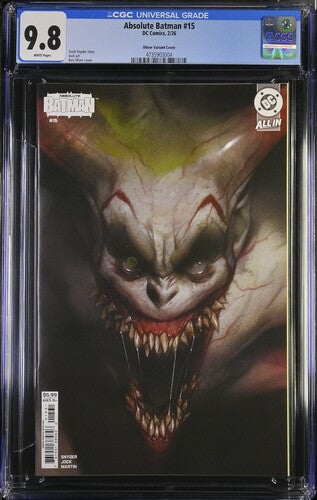 Absolute Batman #15 (CGC 9.8) (2025) C Ben Oliver Variant  Buy & Sell Comics Online Comic Shop Toronto Canada