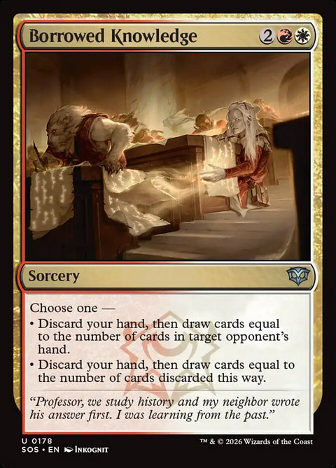 Borrowed Knowledge (Foil)