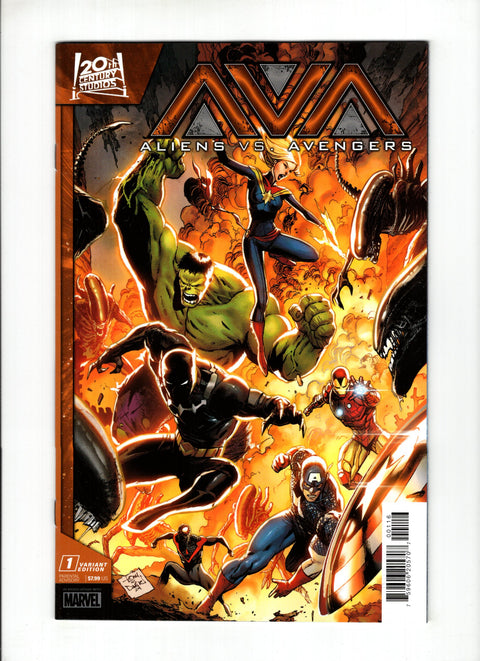 Aliens vs. Avengers #1 (Cvr F) (2024) 1:25 Tony S. Daniel Variant