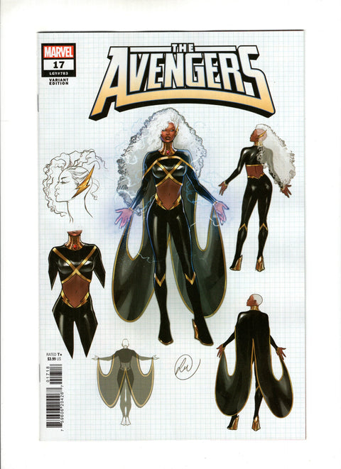 The Avengers, Vol. 9 #17 (Cvr H) (2024) 1:10 Lucas Werneck Design Variant