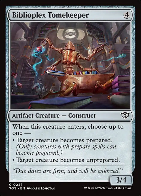 Biblioplex Tomekeeper (Foil)
