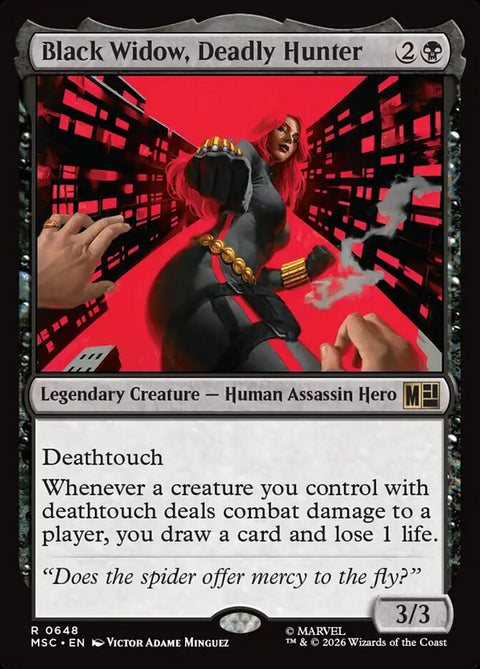 Black Widow, Deadly Hunter