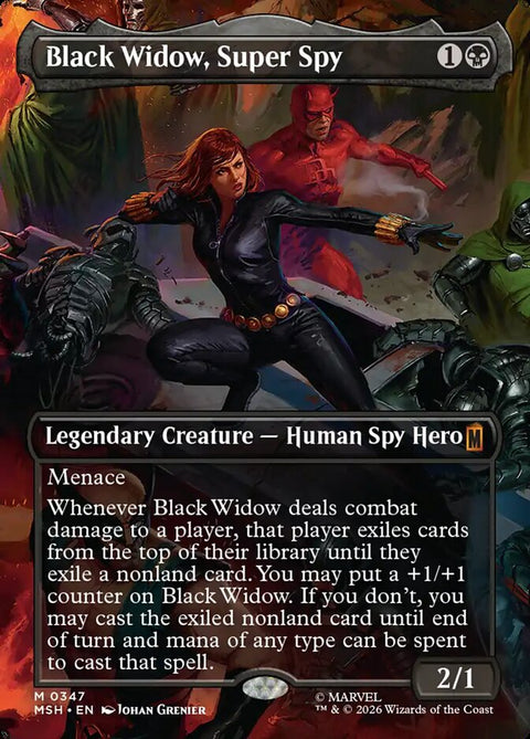 Black Widow, Super Spy