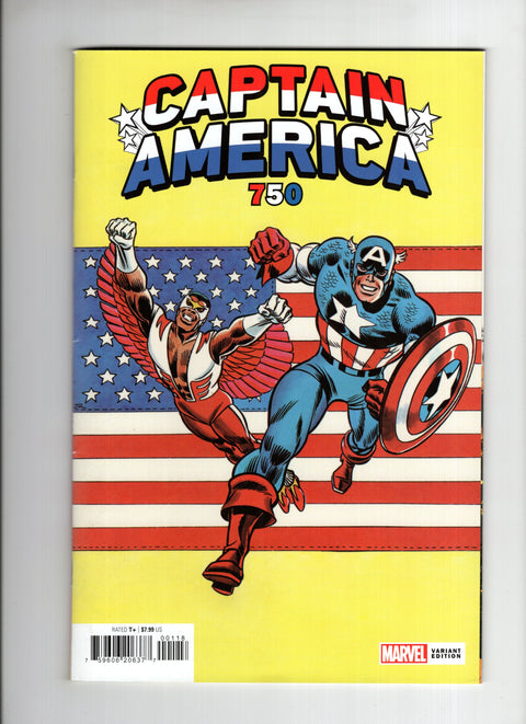 Captain America, Vol. 1 #750 (Cvr J) (2023) 1:25 John Romita Sr Variant