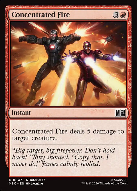 Concentrated Fire