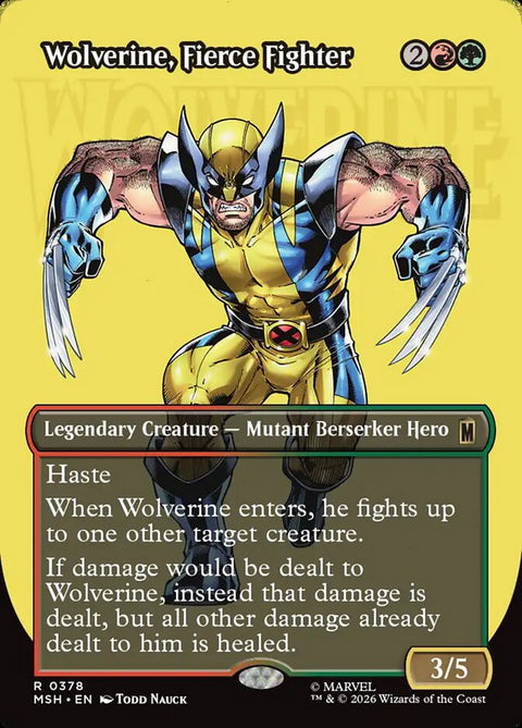 Wolverine, Fierce Fighter