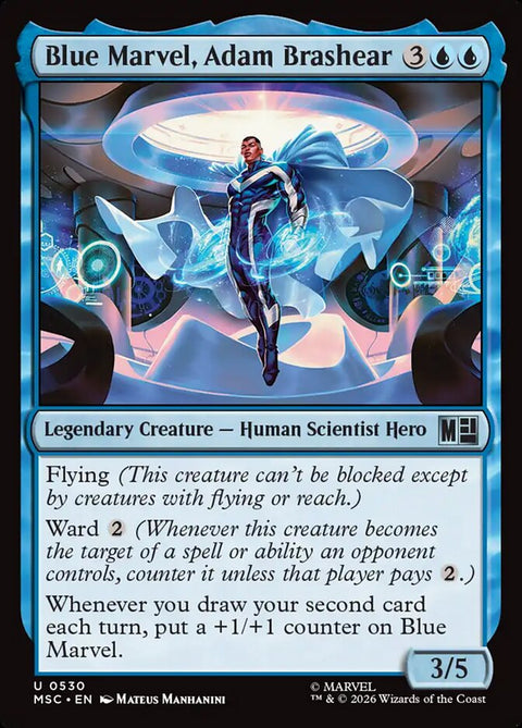 Blue Marvel, Adam Brashear