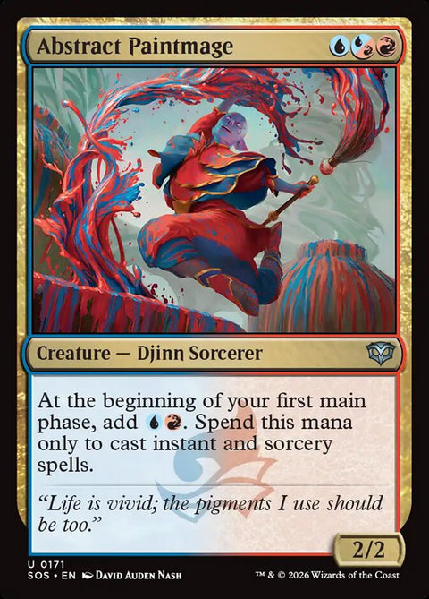 Abstract Paintmage (Foil)
