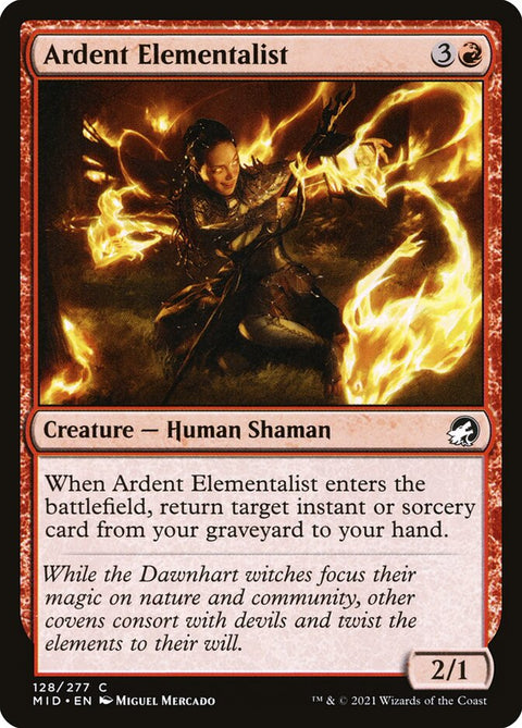 Ardent Elementalist (Foil)