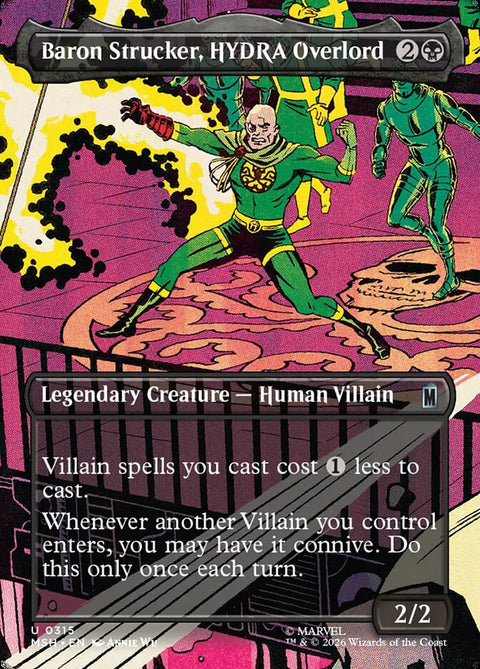 Baron Strucker, HYDRA Overlord