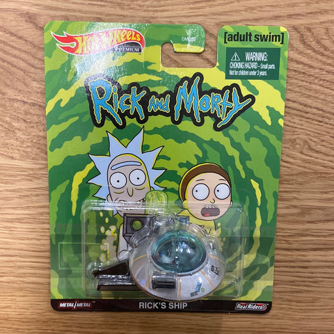 Rick & Morty - Rick's Ship Hotwheels