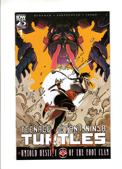 Teenage Mutant Ninja Turtles: The Untold Destiny of the Foot Clan #1 (Cvr D) (2024) 1:10 Santtos Variant