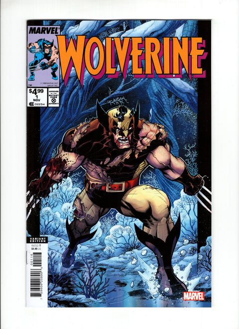 Wolverine, Vol. 2 #1 (Cvr F) (2024) 1:25 Nick Bradshaw Facsimile 2024 Variant
