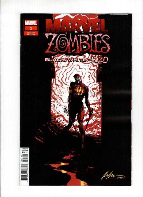 Marvel Zombies: Black, White & Blood #1G (2023) 1:25 Albuquerque
