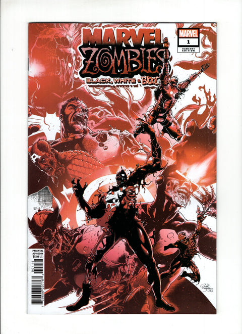 Marvel Zombies: Black, White & Blood #1D (2023) 1:10 Carlos Magno