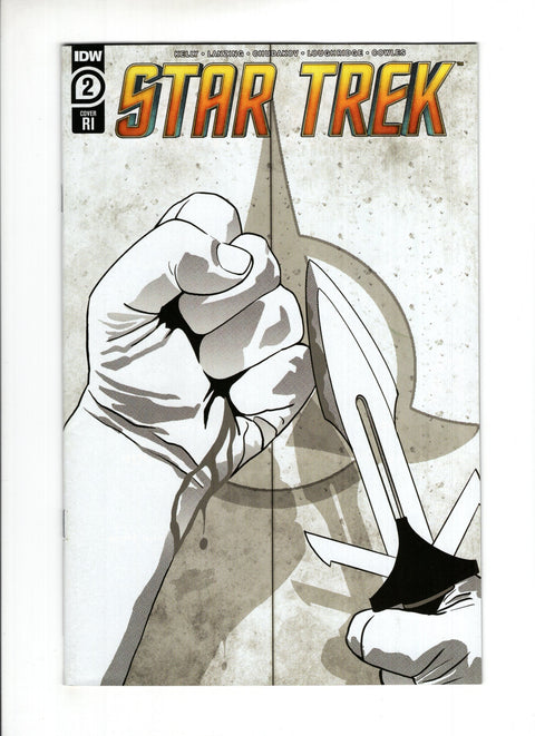 Star Trek (IDW Publishing) #2D 1:10 Ramon Rosanas B&W Variant