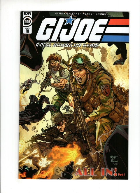 G.I. Joe: A Real American Hero (IDW), Vol. 1 #296C 1:10 Royle Variant