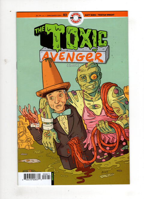 The Toxic Avenger Comics #3 (Cvr B) (2025) 1:3 Matt Bors Incentive