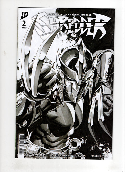 Teenage Mutant Ninja Turtles: Shredder #2 (Cvr E) (2025) 1:25 Kael Ngu Incentive B&W